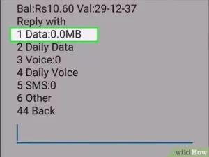 airtel 4g data balance check