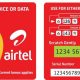 airtel recharge code